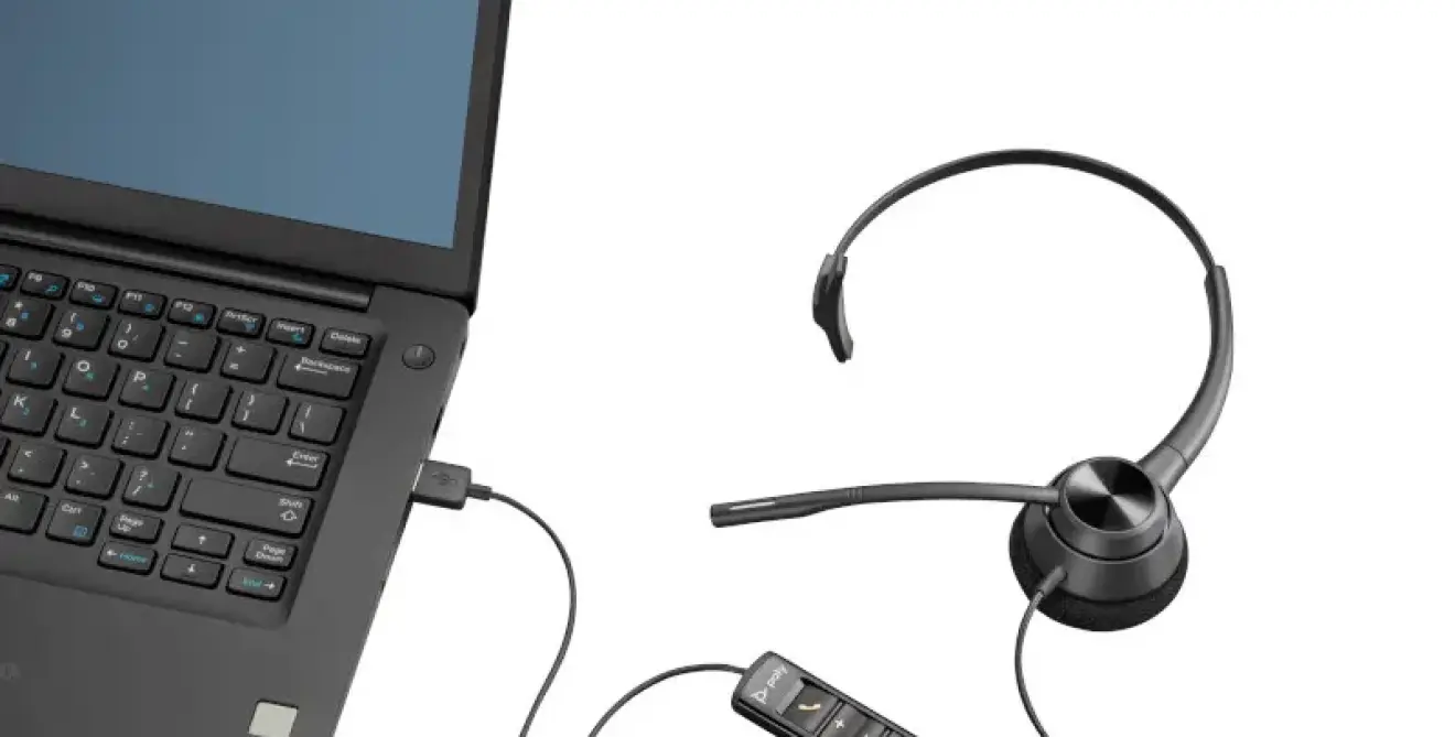 Poly Encorepro 310 Qd Black Laptop Hero 1 M1723673