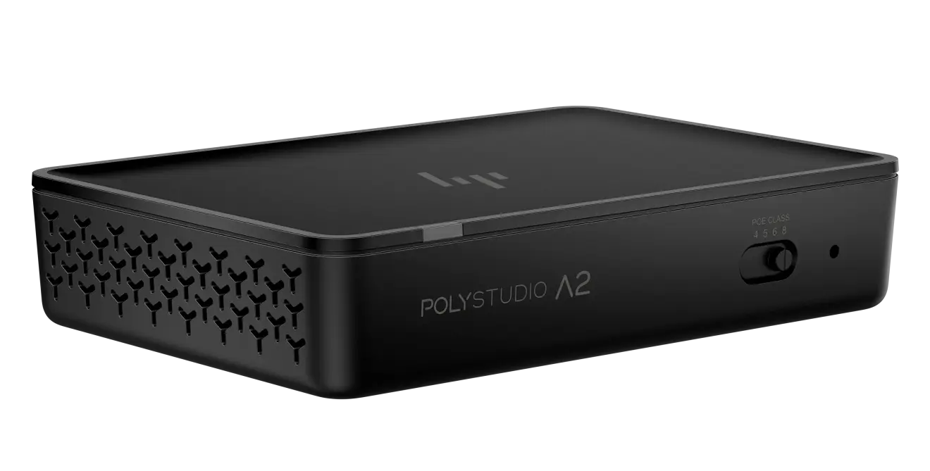 Hp Poly Studio A2 Audio Bridge Black Catalog Transparentbg Frontright 3995727