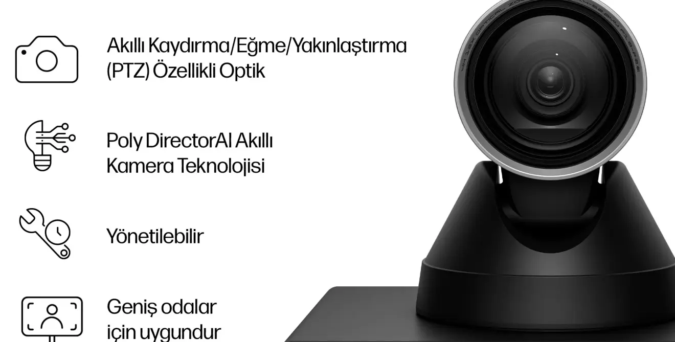 Poly Studio E60 Features 1 Smart Mptz Optical Zoom Camera Turkish Tr Tr 3999278