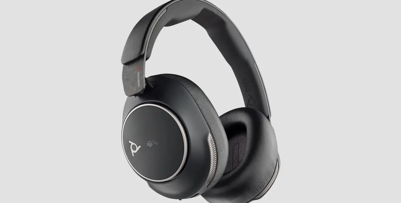 Poly Voyager Surround 80 Microsoft Black Gallery Image 1 Overview Sup M2805086
