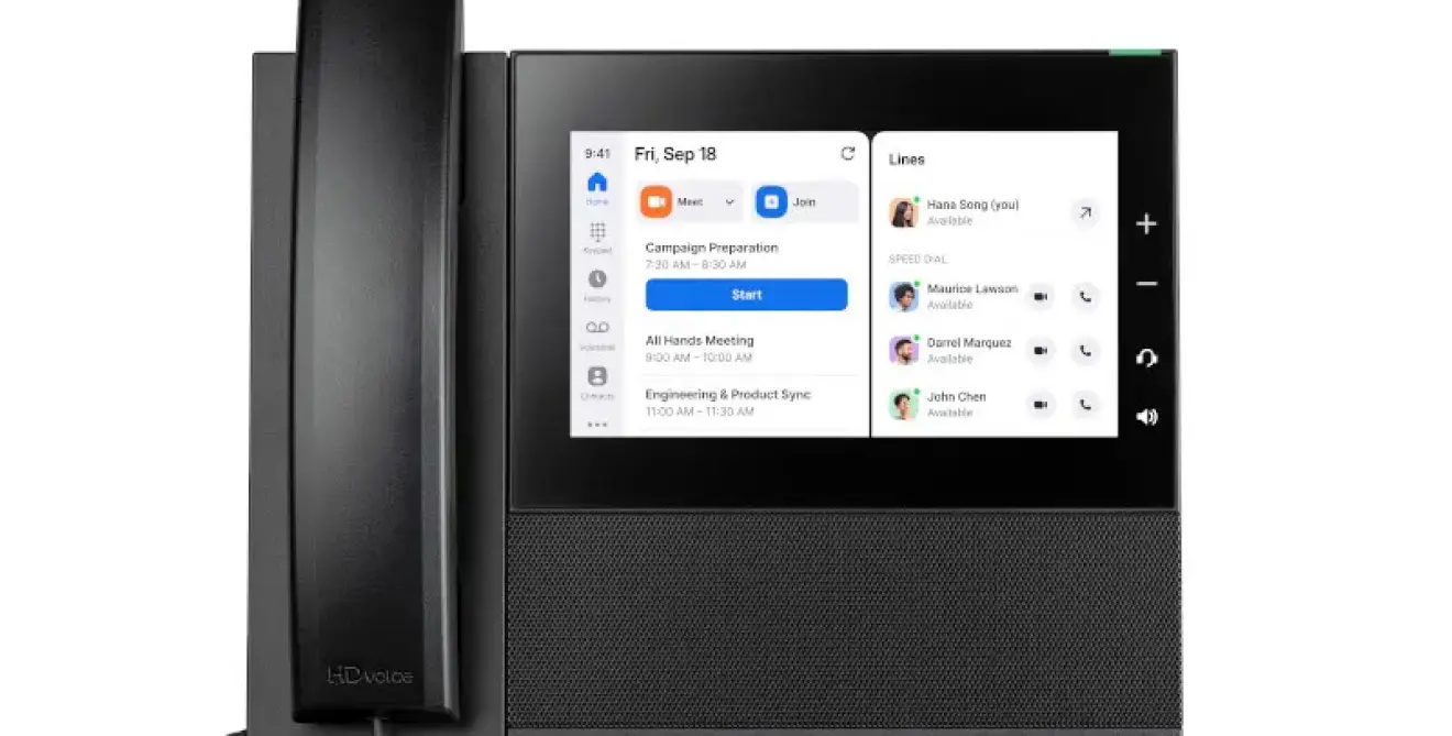 Poly Ccx 600 With Handset Zoom Call Eagleeye Mini Front Print Rgb M1785088