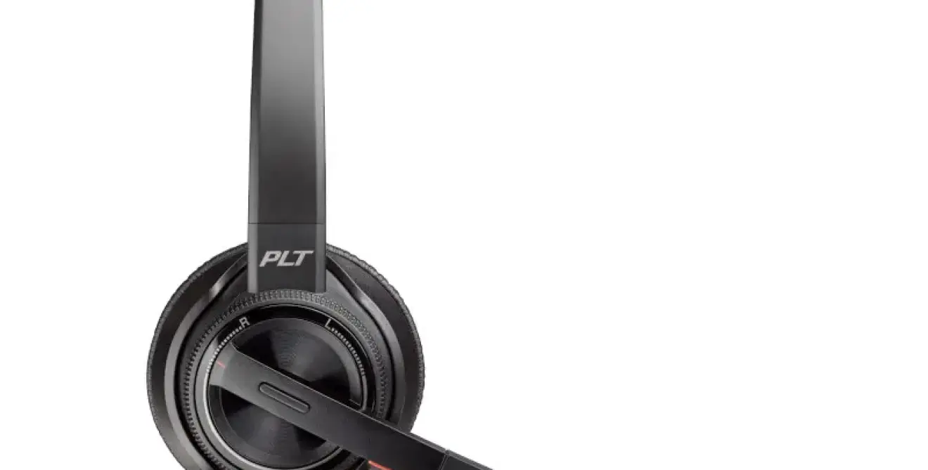 Poly Savi 8220 Headset Black Right Facing M1650375