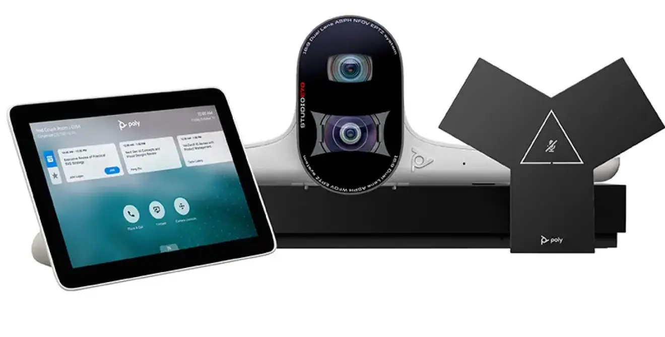 Poly G7500 Black Tc8 E70 Microphone Camera Touch Panel Bundle Bundlejpg Sup M1811815