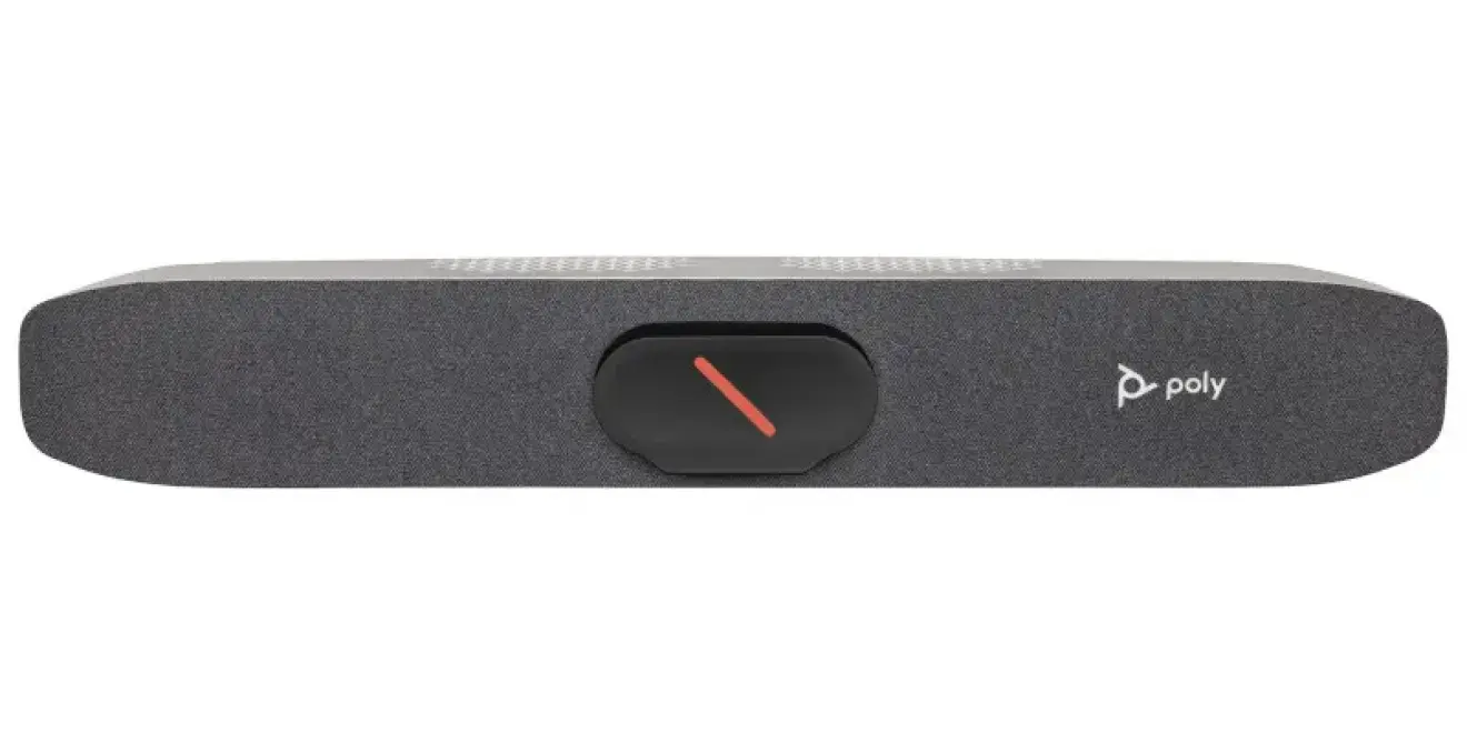 Poly Studio R30 Black Camera Video Bar Cap Closed Front Facing M1567782