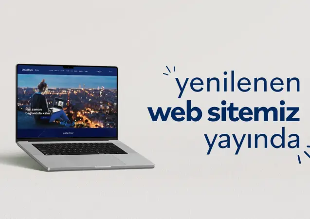 Web sitemiz yenilendi